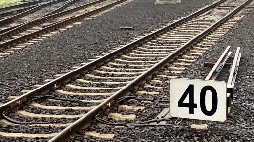 Železnice, koleje (ilustrační foto)