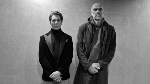 Jan Dotřel a Vladimír Pešek v ArtCafé
