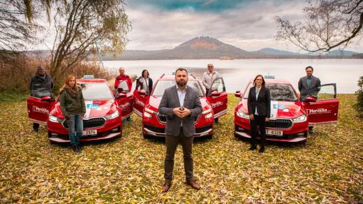 Autoškolu provozuje rodina Aleše Horčičky před padesát let