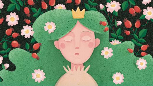 Šípková Růženka je zakletá