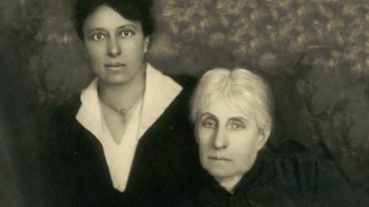 Alice Masaryká s matkou Charlottou