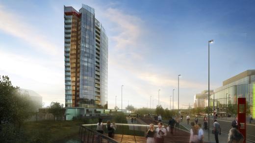 Vizualizace projektu Šantovka Tower