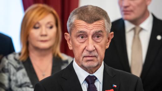 Předseda hnutí ANO Andrej Babiš po podpisu koaliční smlouvy s hnutí SPD a Motoristy