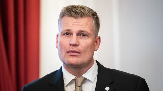 Poslanec Motoristů Filip Turek po podpisu koaliční smlouvy s hnutí ANO a SPD
