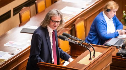 Miroslav Ševčík ve Sněmovně