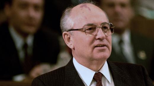 Michail Gorbačov v únoru 1987