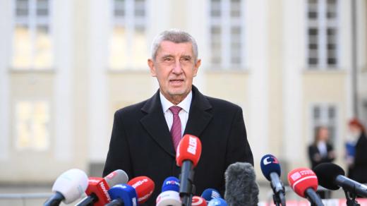 Premiér Andrej Babiš (ANO) po jmenování prezidentem