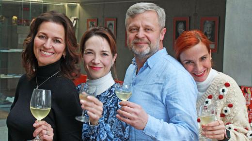 Adéla Gondíková, Tereza Kostková, Vasil Fridrich a Michaela Maurerová
