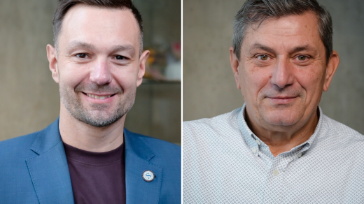 Zbyněk Sýkora (vlevo) a Zdeněk Nytra (vpravo)