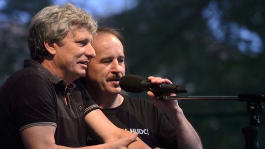 Jiří Pavlica a Vlasta Redl