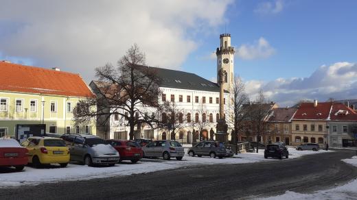 Klášterec nad Ohří, Náměstí Dr. E. Beneše