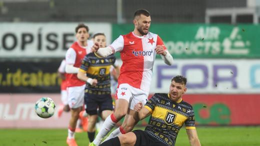 Erik Prekop se snaží výrazněji prosadit v dresu Slavie