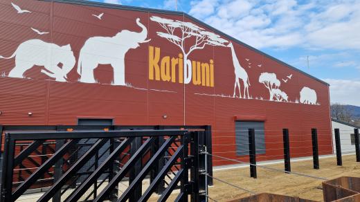Zoo Zlín-Lešná, Karibuni pro slony