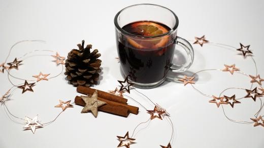 Advent, punč, Vánoce, ilustrační