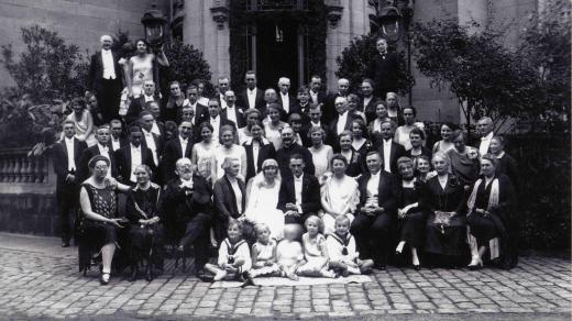 Svatba Hede Wolfrum 10. září 1927