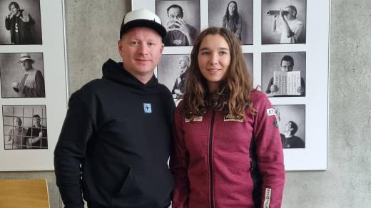 Simona Bubeníčková s Ladislavem Hamplem