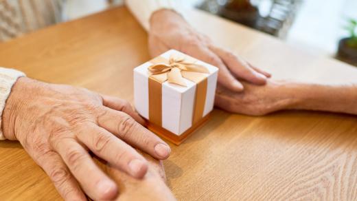 Seniorka, senior, dárek