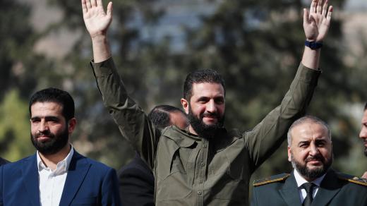 Syrský prezident Ahmad Šara slaví rok ve funkci