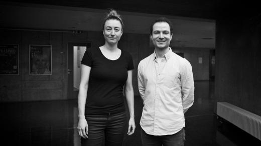 Anna Kukuczková + Vojtěch Svoboda pantomima Divadlo kozel ve fraku