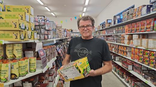 František Křížák, odborník na pyrotechniku