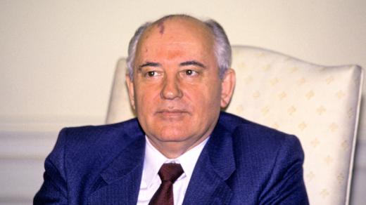 Michail Gorbačov, generální tajemník ÚV KSSS (snímek z roku 1990)