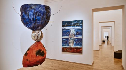 Pohled do výstavy 12/15 Pozdě, ale přece v GASKu