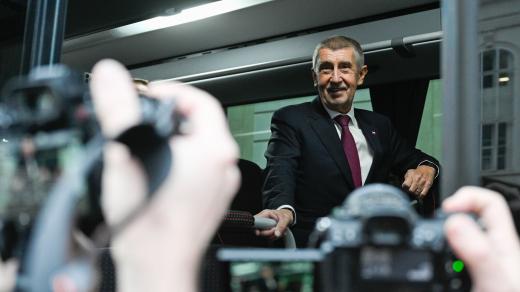 Andrej Babiš (ANO) po jmenování členů jeho vlády prezidentem Petrem Pavlem