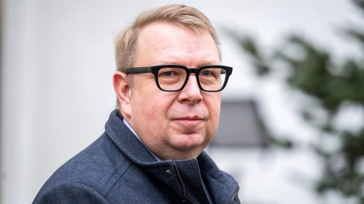 Kandidát na ministra práce a sociálních věcí za ANO do budoucí vládní koalice ANO, SPD a Motoristů Aleš Juchelka po konzultaci s prezidentem Petrem Pavlem