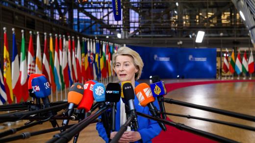 Předsedkyně Evropské komise Ursula von der Leyenová