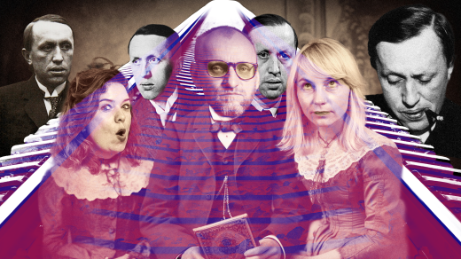 Buchty čtou Čapkův Obyčejný život koláž