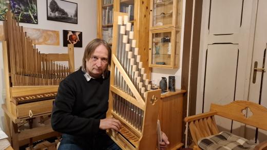 Varhaník a kladenský regenschori Pavel Marek