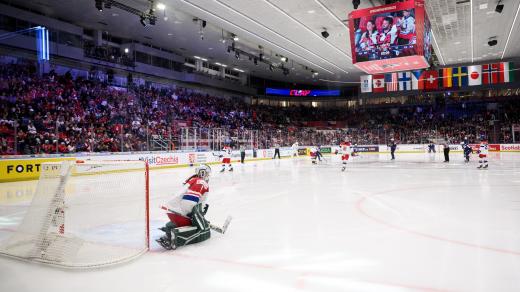 Českobudějovická Budvar aréna hostila mistrovství světa v ledním hokeji žen