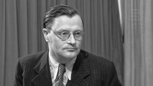 Walter Maras v rozhlasovém studiu (18. 10. 1939)