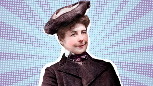 Mary Andersonová (digitálně kolorování, koláž Český rozhlas)