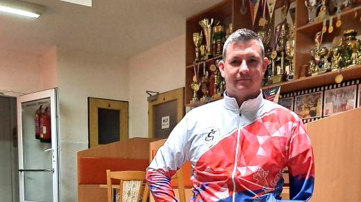 Handicapovaný Jiří Němec se věnuje sportovní střelbě