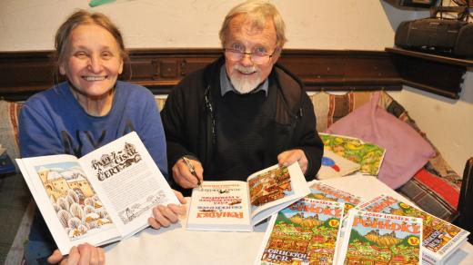 Jarmila Haldová a Josef Lukášek a pátý díl Pohádek z Orlických hor
