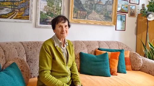 Helena Navrátilová a její obrazy