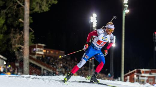 Český biatlonista Vítězslav Hornig