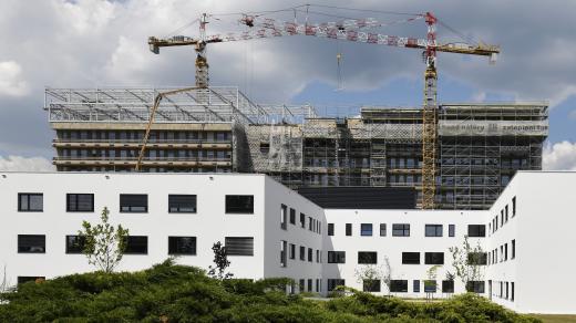 Stavba nového oddělení ve Fakultní nemocnici Plzeň pro dárce kostní dřeně