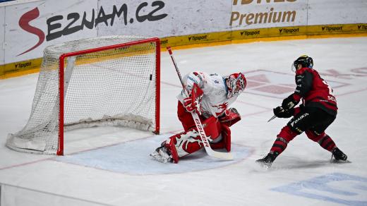 Čtvrtfinále play off hokejové extraligy - 5. zápas HC Sparta Praha - HC Oceláři Třinec