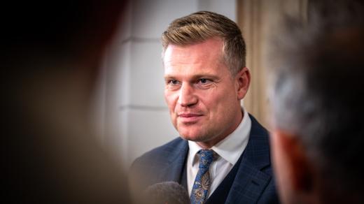 Poslanec Motoristů sobě Filip Turek po programovém jednání mezi ANO, SPD a Motoristy