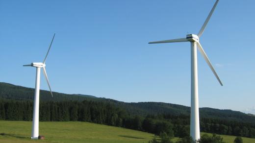 větrné elektrárny