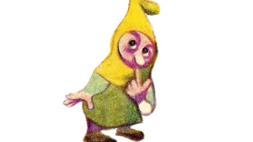 Skřítek Hajaja, jak si ho v 60. letech představoval výtvarník Jiří Trnka