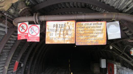 Jaké to je být horníkem, si můžete vyzkoušet sami při návštěvě muzea Grafický důl v Českém Krumlově