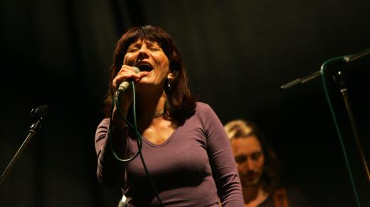 Blanka Táborská ze skupiny AG Flek (snímek z roku 2010)