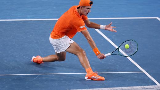 Tenista Jakub Menšík na Australian Open dál válí. V Melbourne si zahraje osmifinále