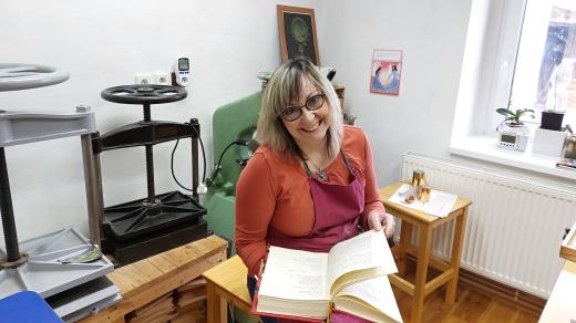 Jitka Procházková, knihařka