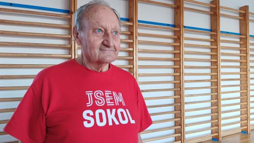 85letý sokol Jiří Dohnal