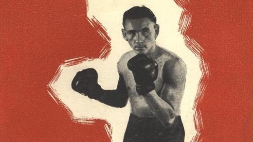 Výřez z publikace věnované československému boxu (40. léta)