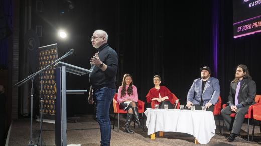 Jiří Hlavenka na celostátním fóru Pirátů